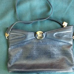 ENRICO COVERI Leather shoulder bag Italy